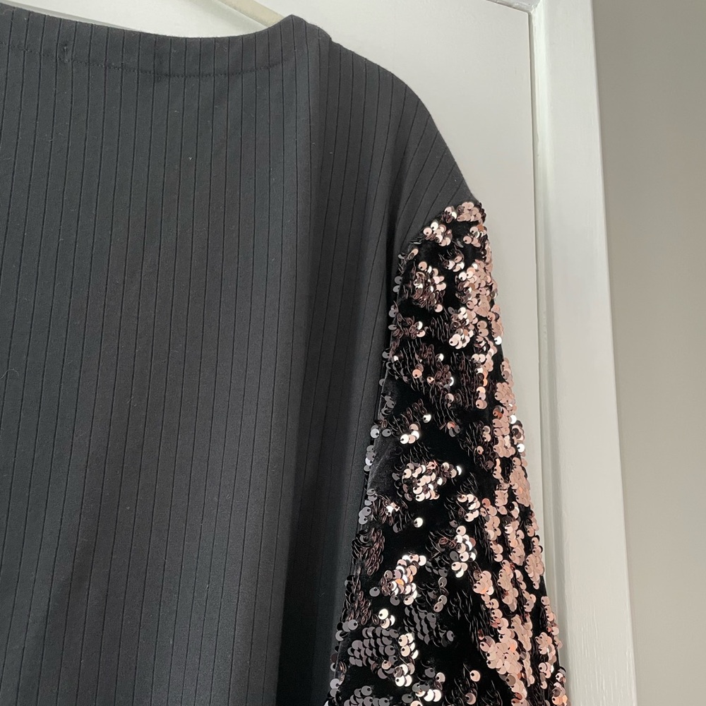 Anthropologie RO & DE Ariel Sequin Midi Dress - Picture 11 of 14